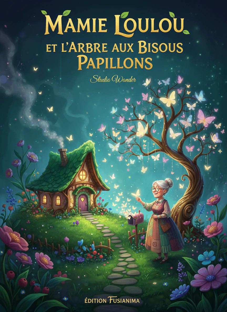 Mamie Loulou et l'Arbre aux Bisous Papillons
