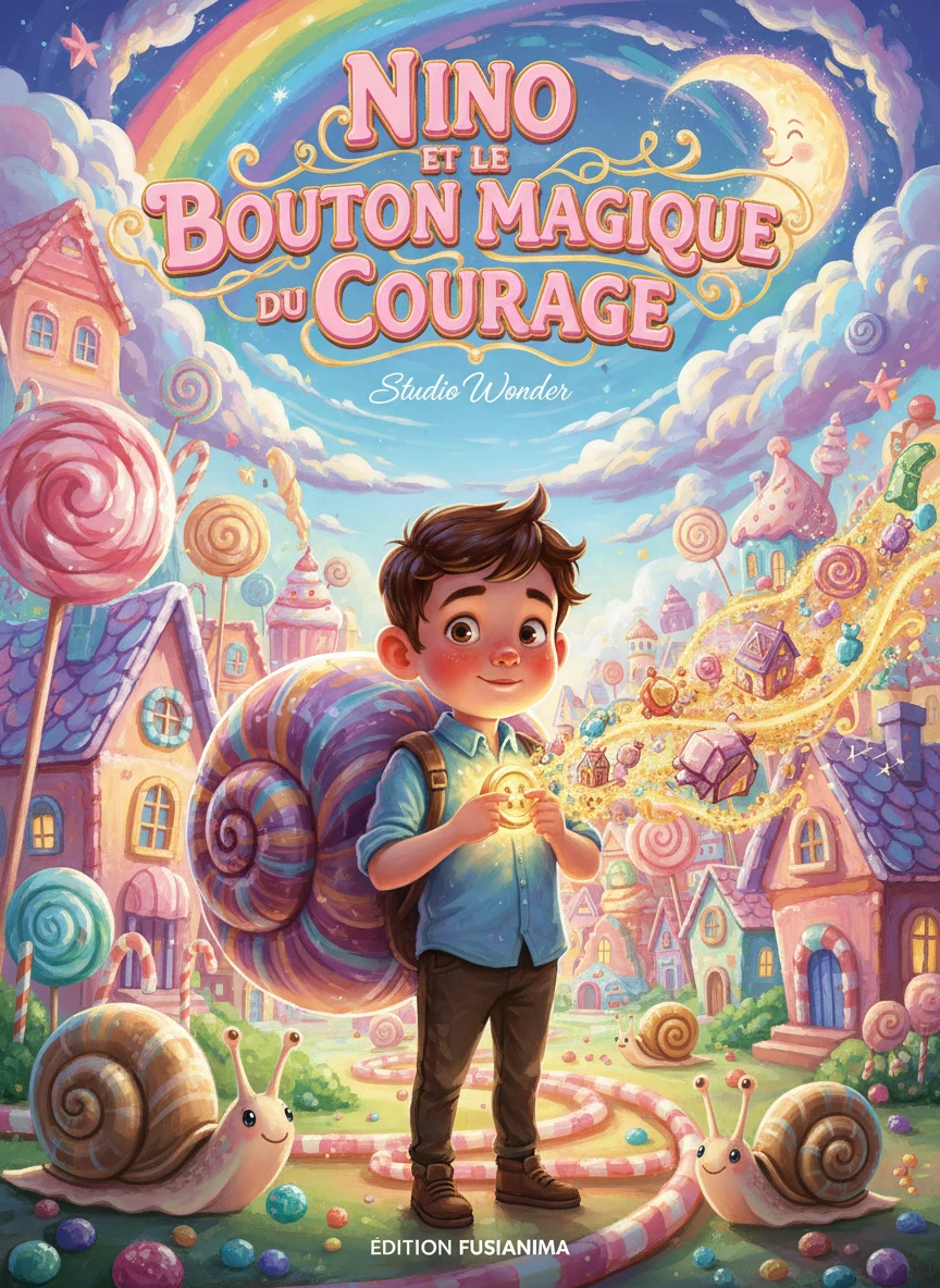 Nino et le Bouton Magique du Courage