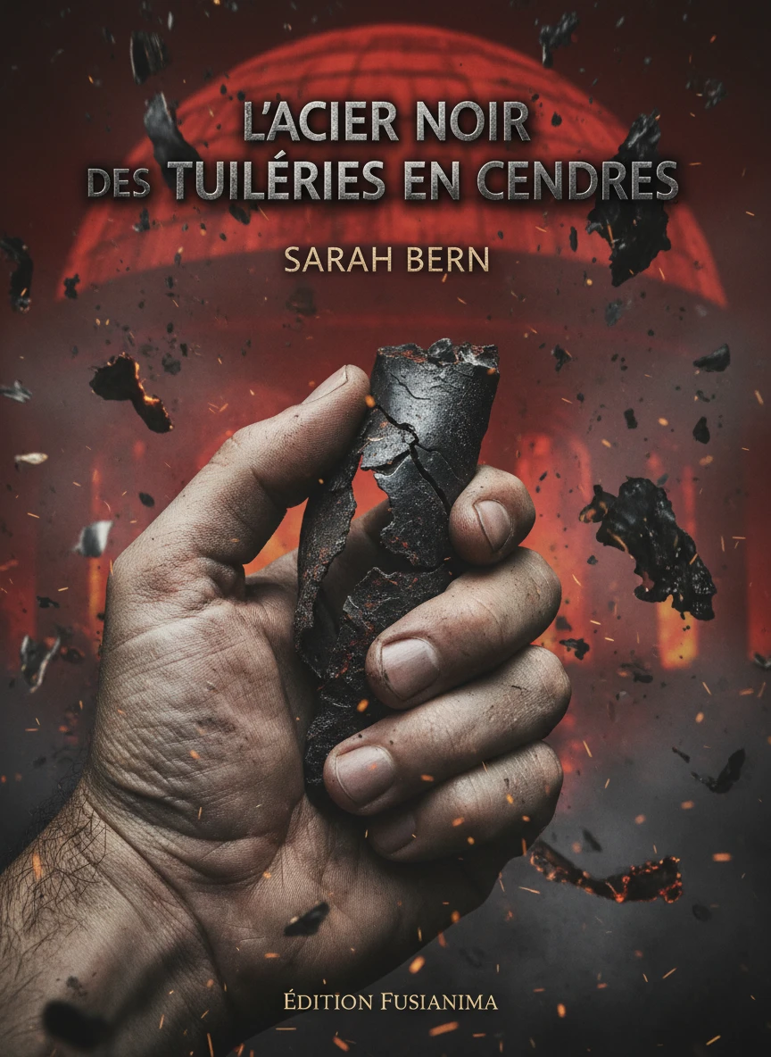 L'Acier Noir des Tuileries en Cendres