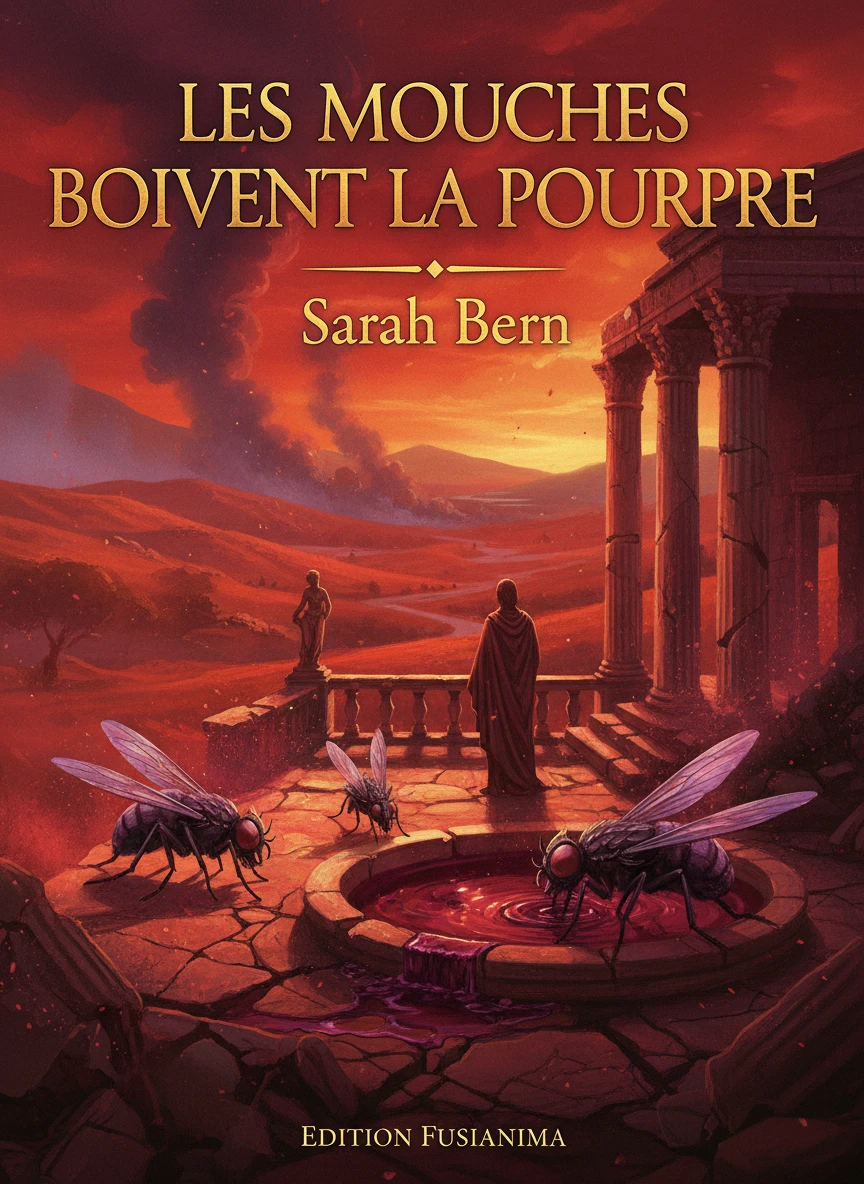 Les mouches boivent la pourpre
