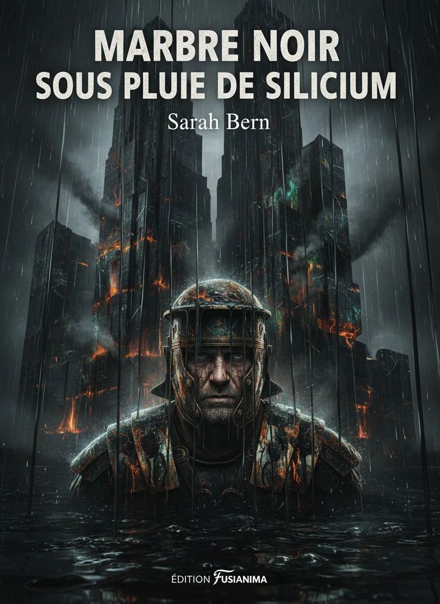 Marbre Noir sous Pluie de Silicium